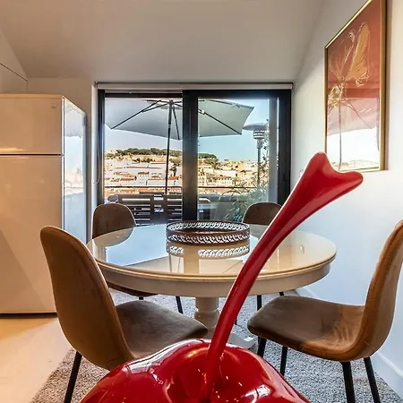 公寓 Duplex With Terrace, Comfort In Downtown *