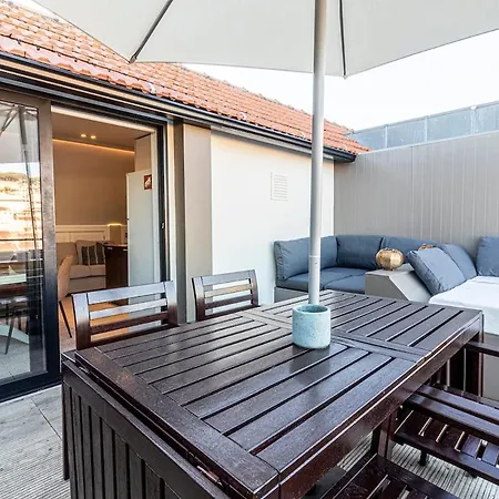 Duplex With Terrace, Comfort In Downtown Apartment Lisbon